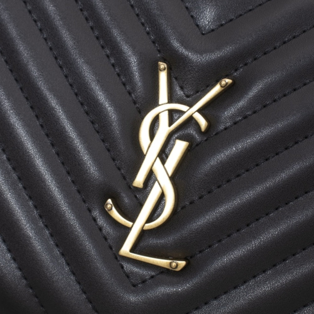 Saint Laurent Lou Camera Bag Black 23cm