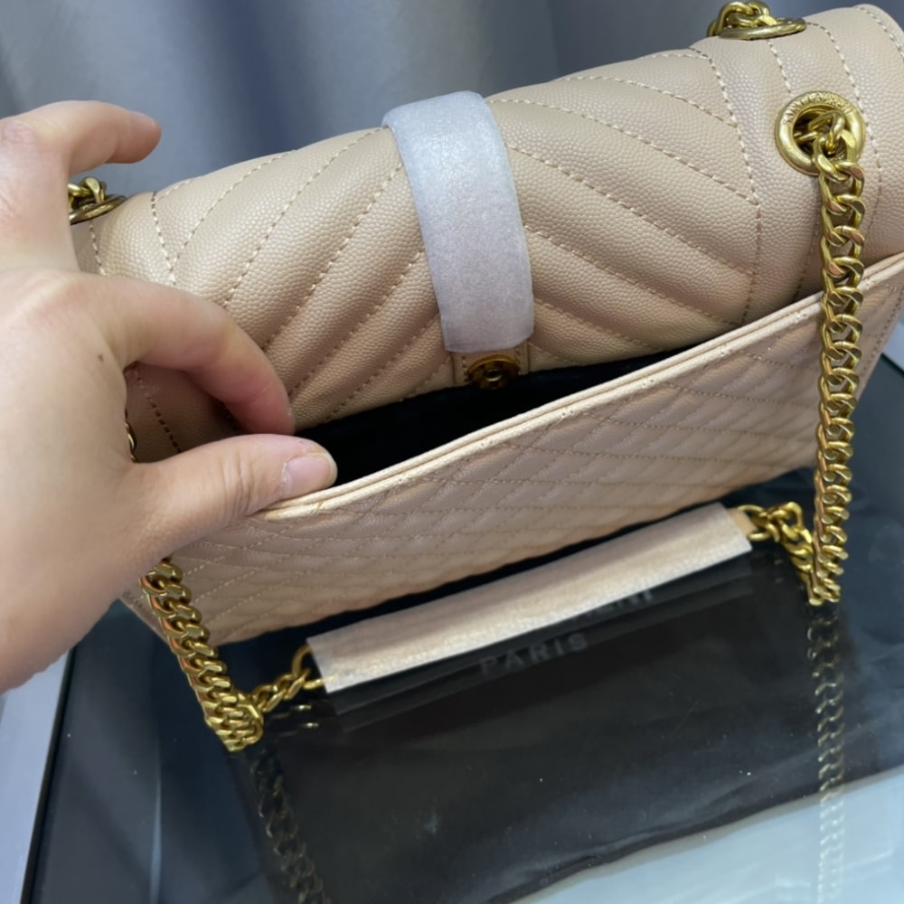 Saint Laurent Envelope Medium Dark Toppee 24Cm
