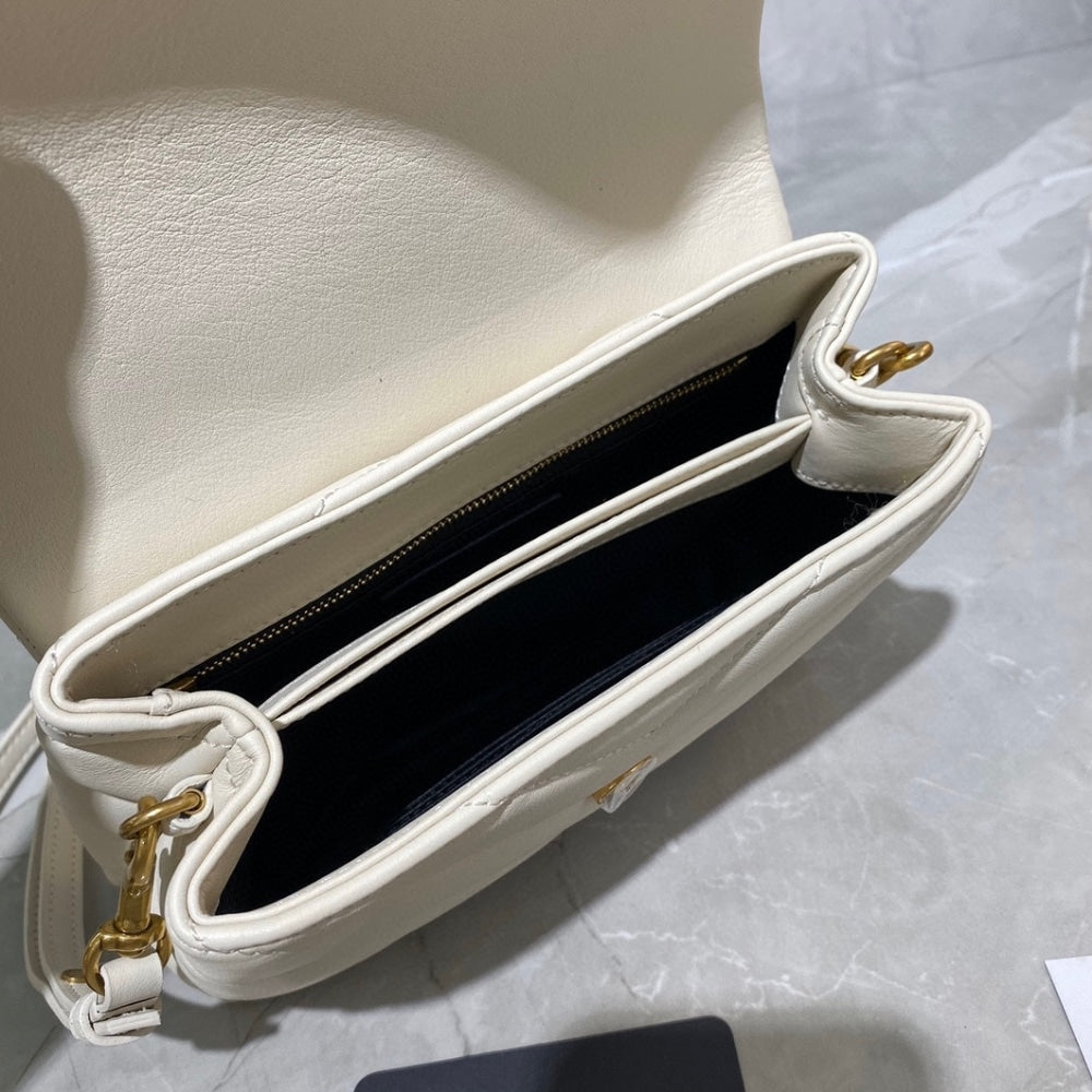 Saint Laurent Toy Loulou White 20cm 678401dv7079207