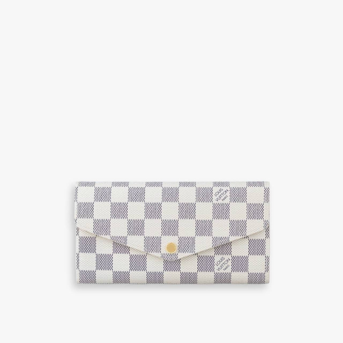 Louis Vuitton Sarah Wallet Damier Azur Canvas 19Cm N63208