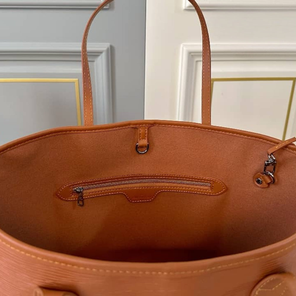 Louis Vuitton Neverfull MM Epi Leather Tan 31cm M25540
