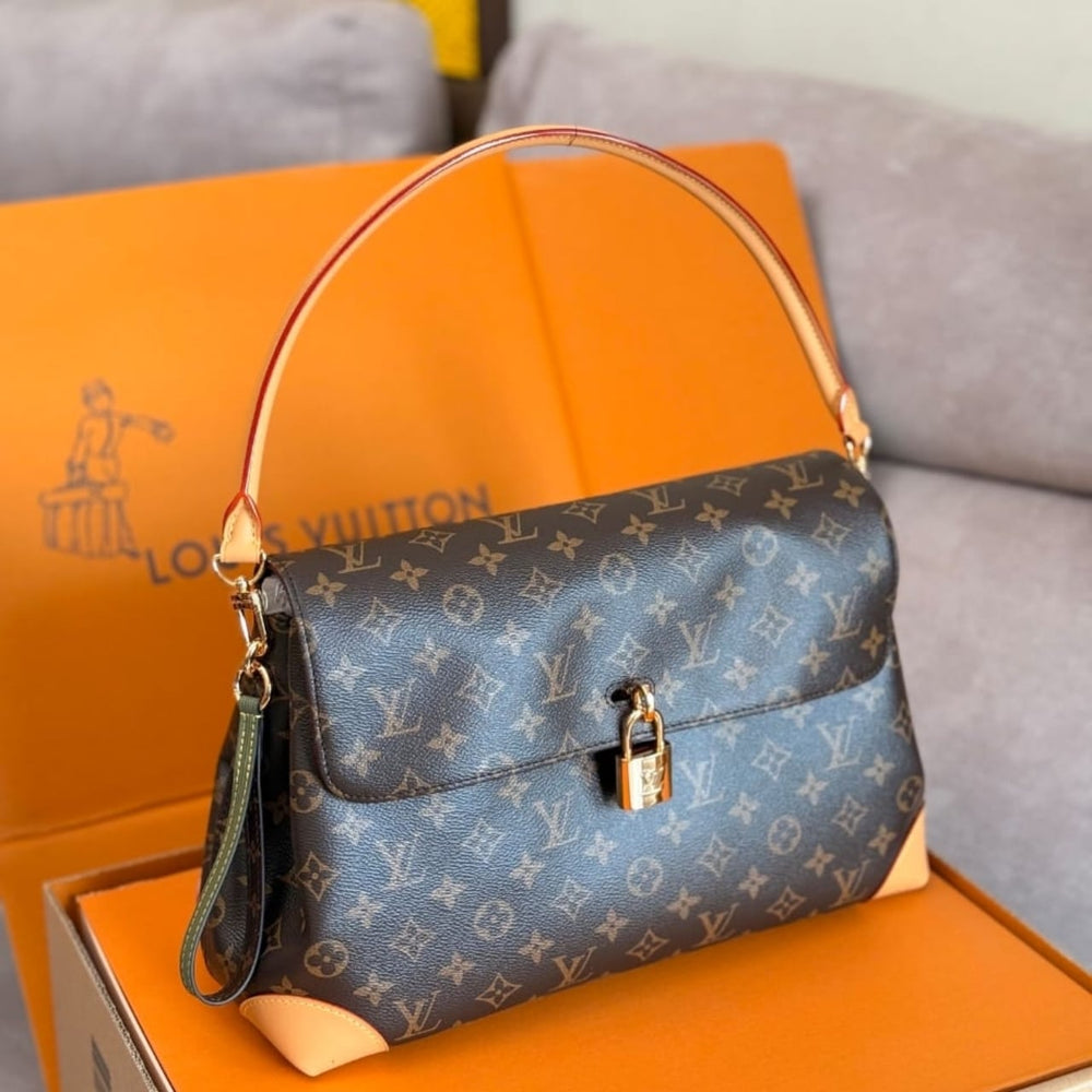 Mirror Quality – Louis Vuitton Hide Away MM Monogram Brown 36Cm M14473