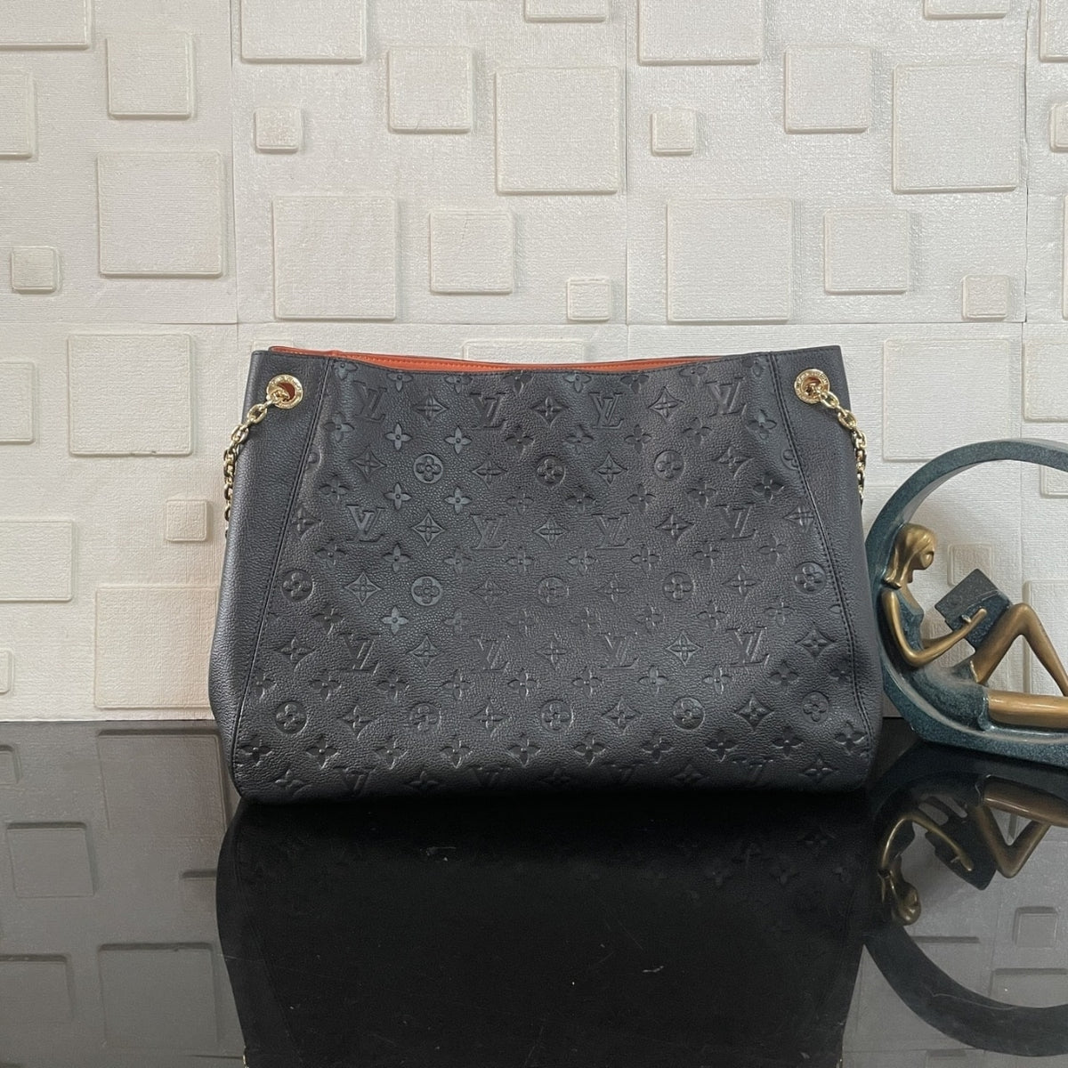 Mirror Quality – Louis Vuitton Anytime MM Bag Black 42Cm M14324