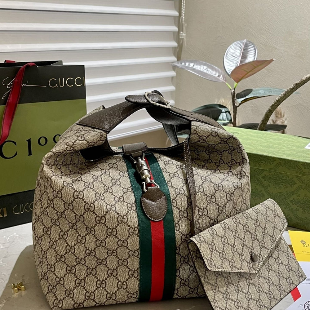 Gucci Jackie 1961 Medium Shoulder Bag Beige 35Cm 758684 FACIP 8747