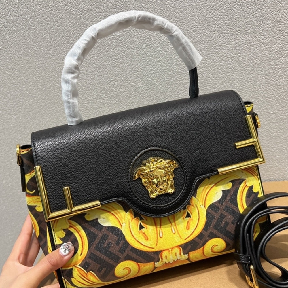 Versace x Fendi Fendace La Medusa Medium Bag 26cm