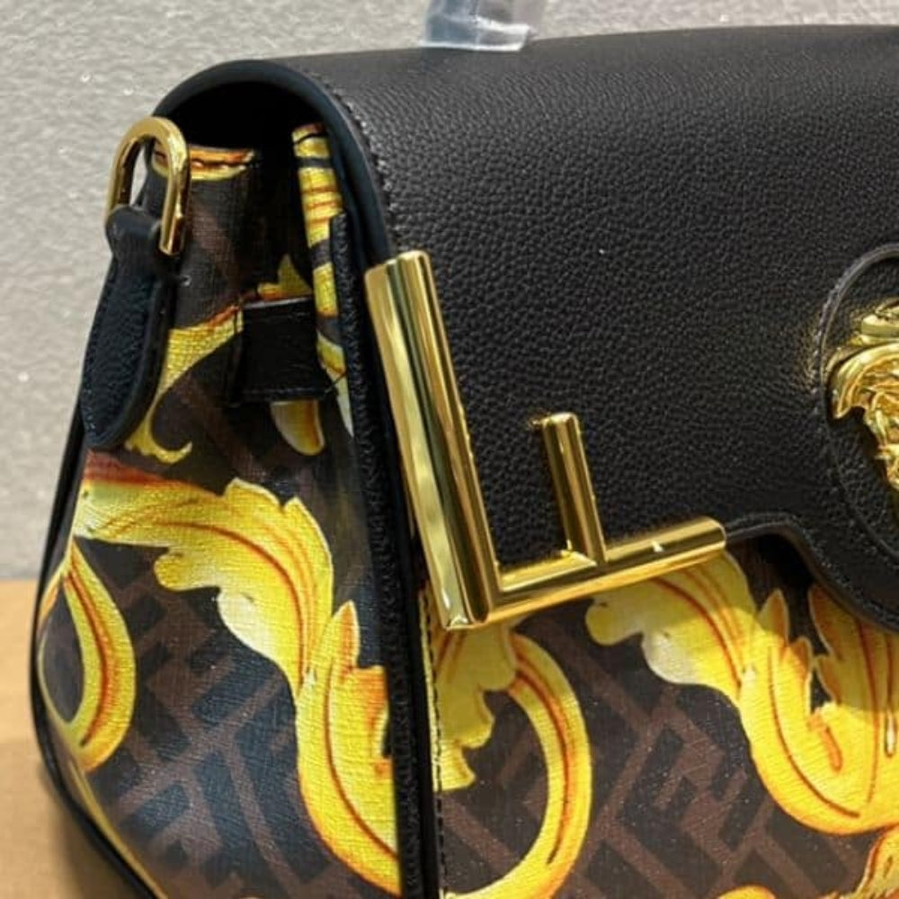 Versace x Fendi Fendace La Medusa Medium Bag 26cm