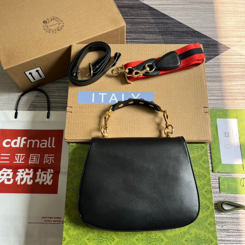 Mirror Quality – Gucci Blondie Medium Bag Black 29Cm 699210 UXXAG 1064