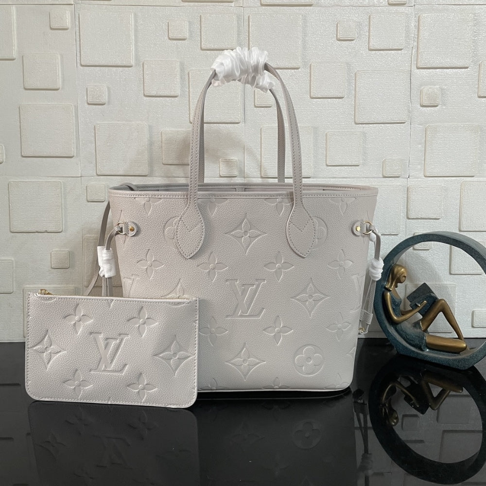 Mirror Quality – Louis Vuitton Neverfull MM Brume Gray 31Cm M13758