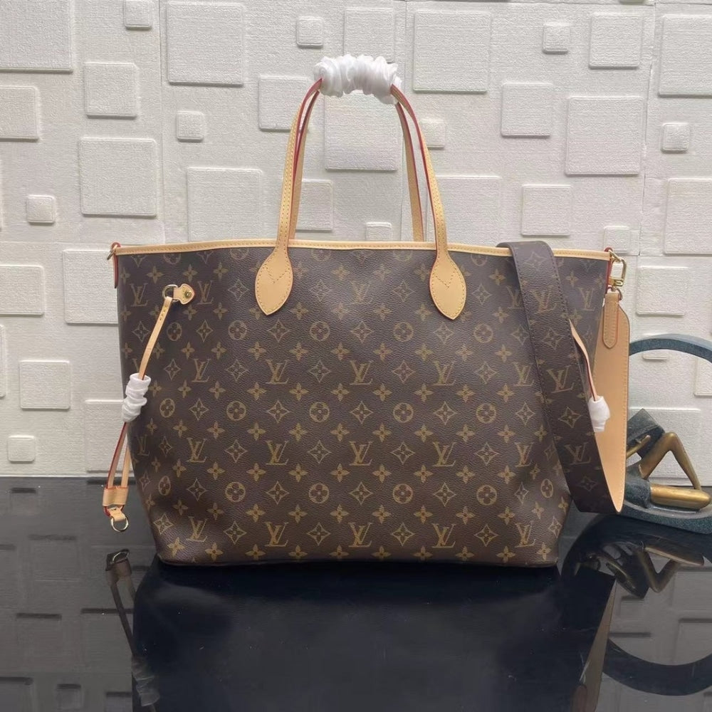 Mirror Quality – Louis Vuitton Neverfull Bandoulière Inside Out GM Bag Beige 39Cm M11948