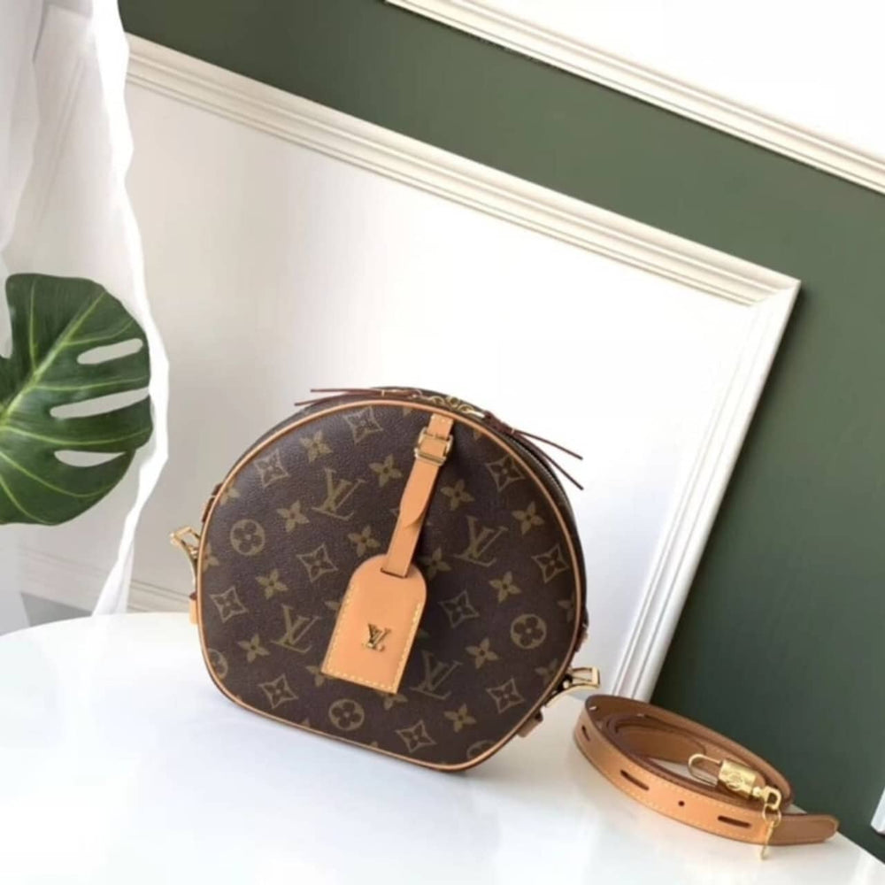 Mirror Quality – Louis Vuitton Boite Chapeau Souple MM Bag Monogram Exterior 20Cm M45647