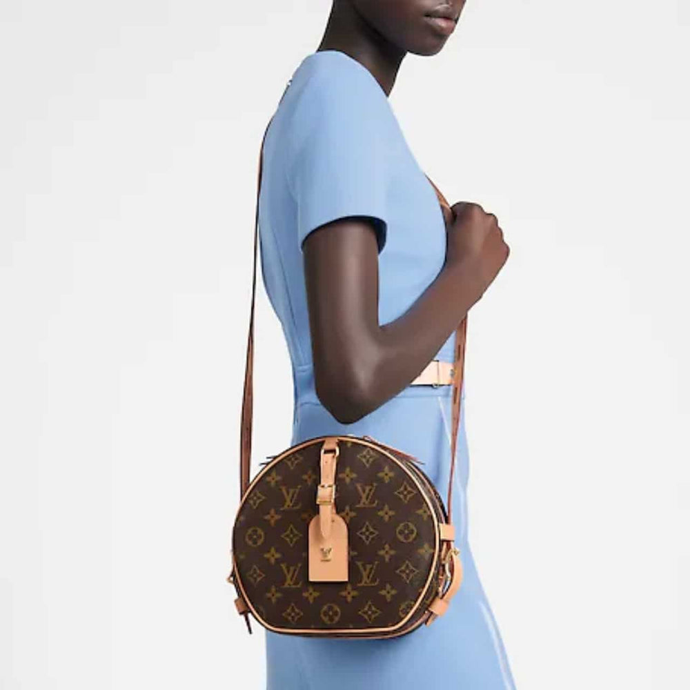 Mirror Quality – Louis Vuitton Boite Chapeau Souple MM Bag Monogram Exterior 20Cm M45647