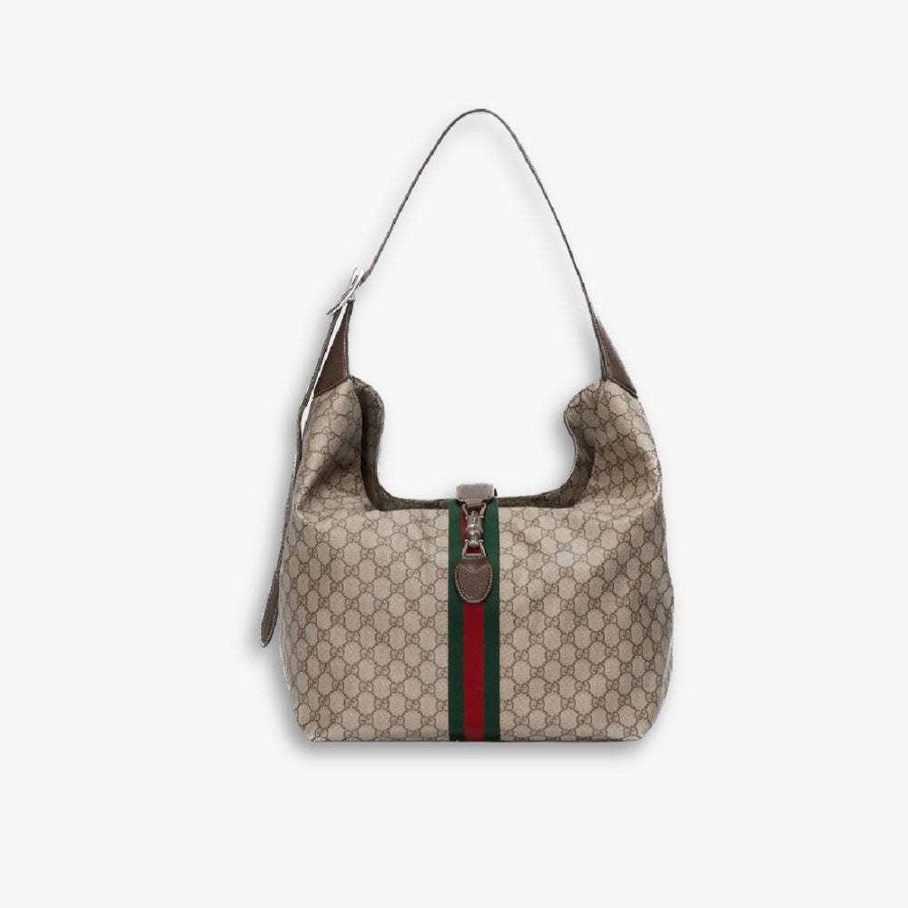 Gucci Jackie 1961 Medium Shoulder Bag Beige 35Cm 758684 FACIP 8747