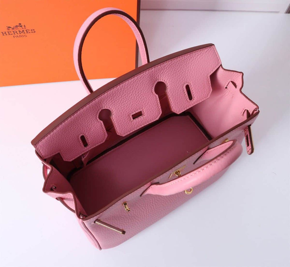 Hermes Birkin 30 Bag Togo Light Pink 30cm