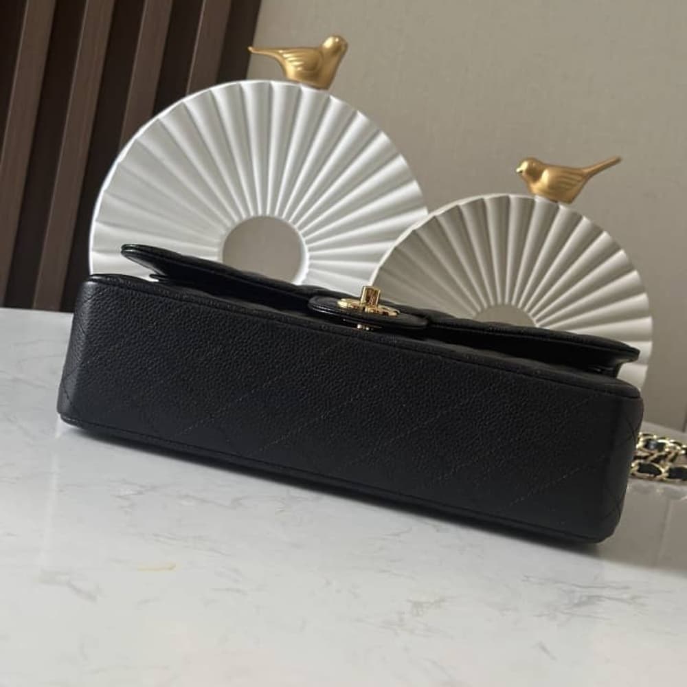 Mirror Quality – Chanel Classic Medium Flap Bag Black 25Cm