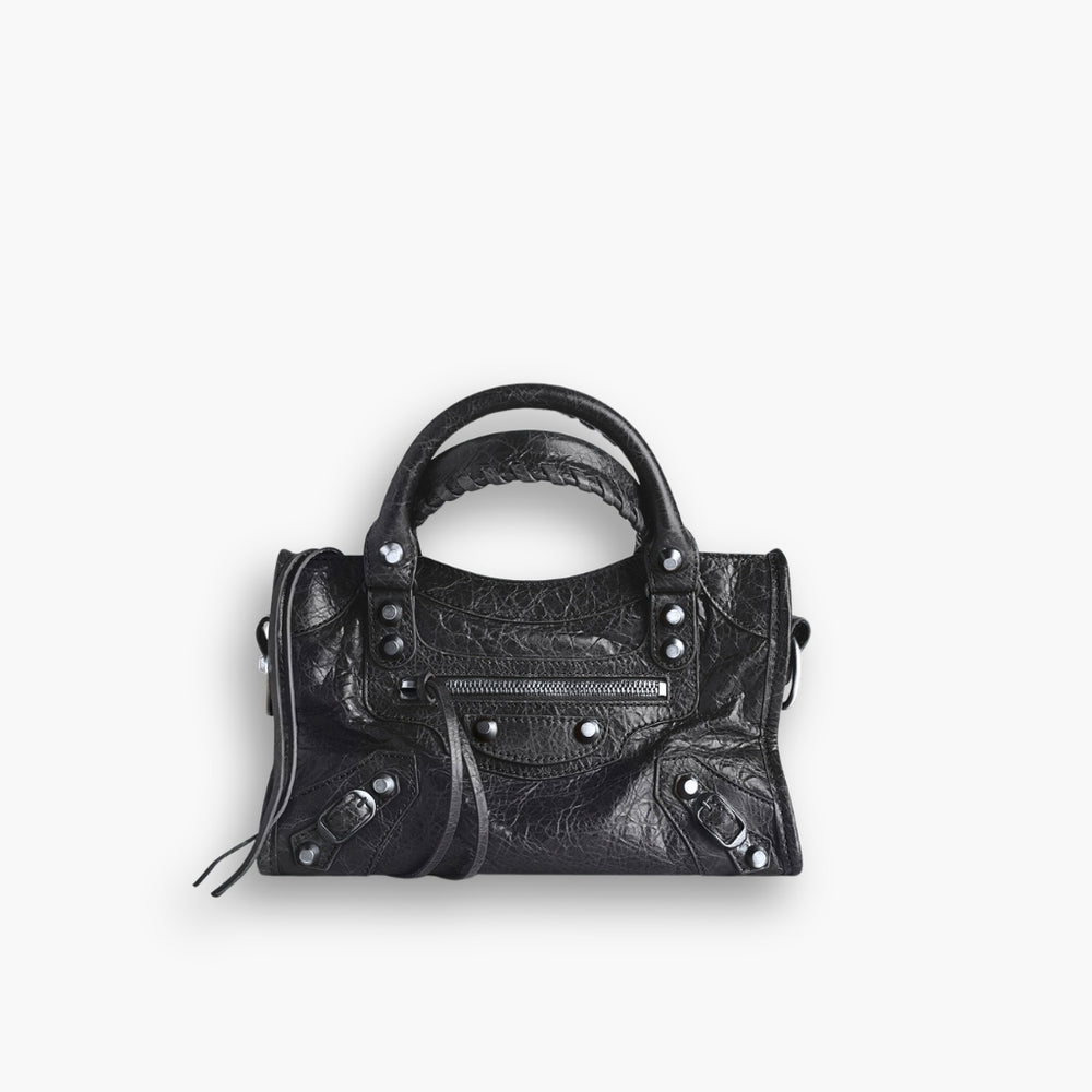 Balenciaga Le City Bag Mini In Black 24cm 8063952ABEK1000