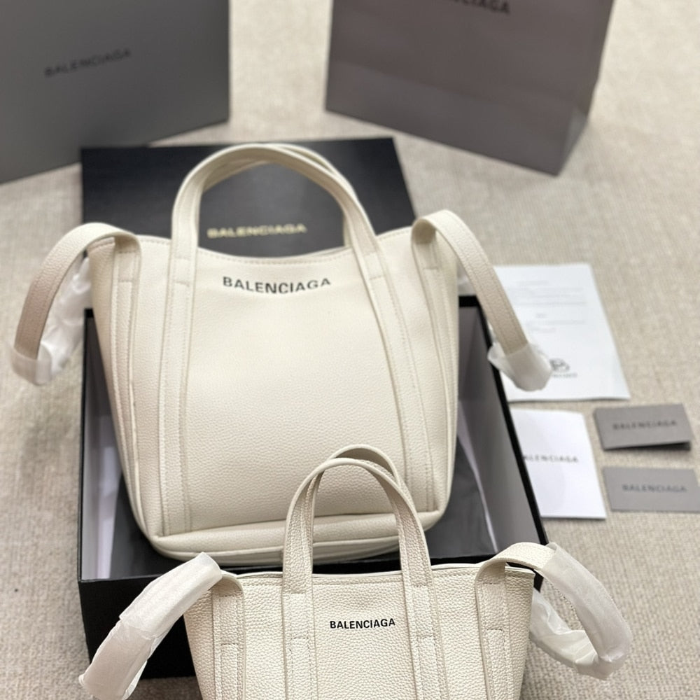 Balenciaga Everyday North South Small Tote Light Beige 27cm