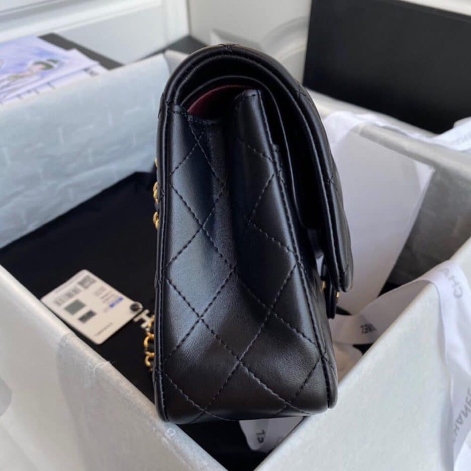 Chanel Classic Flap Bag Black 30cm