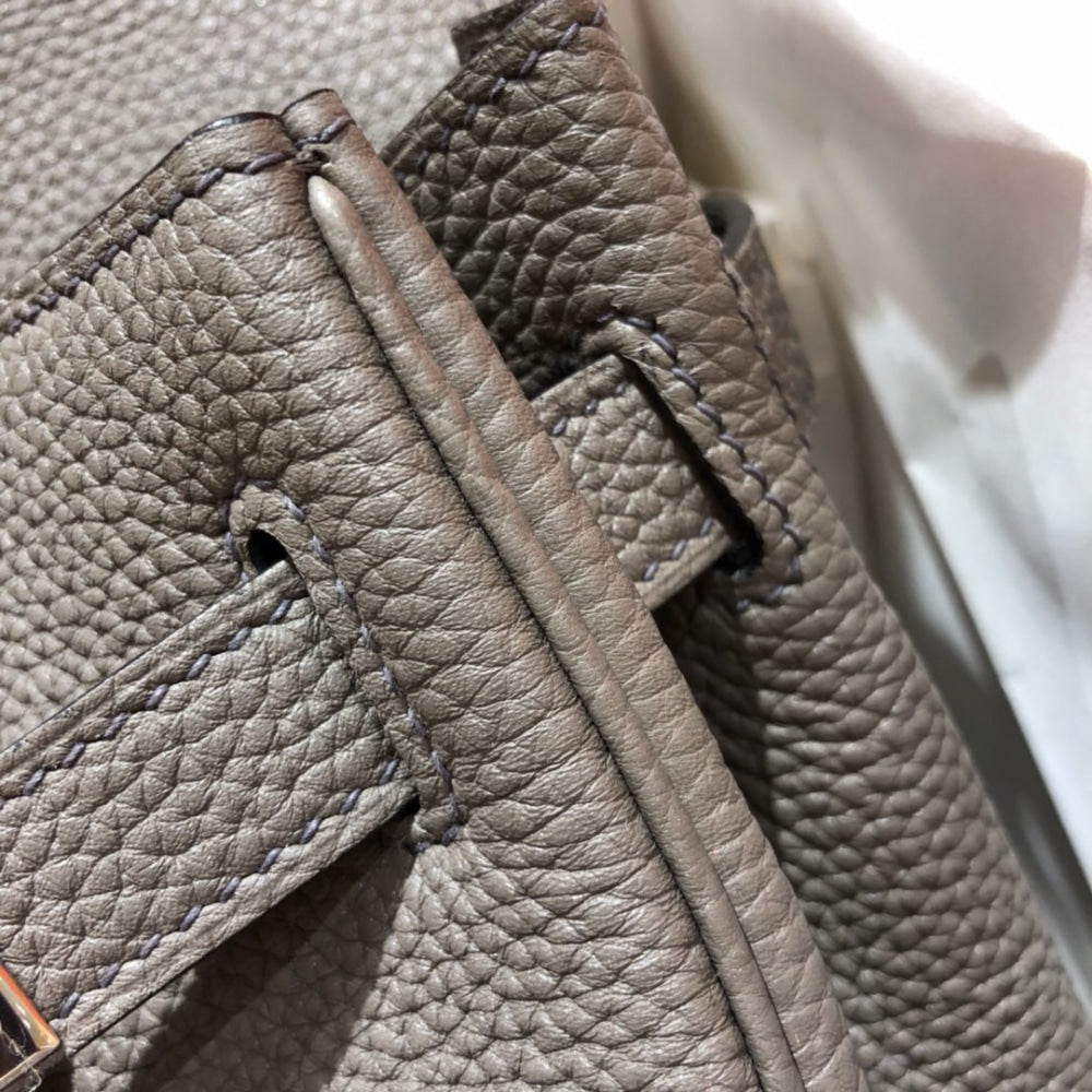 Hermes Birkin 25 Togo Gris Meyer 25cm