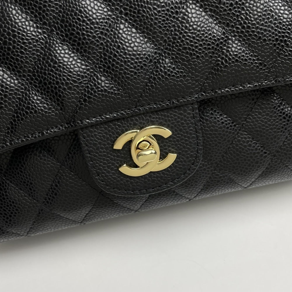 Chanel Classic Double Flap Bag Black 25cm A58600 Y01864 C3906