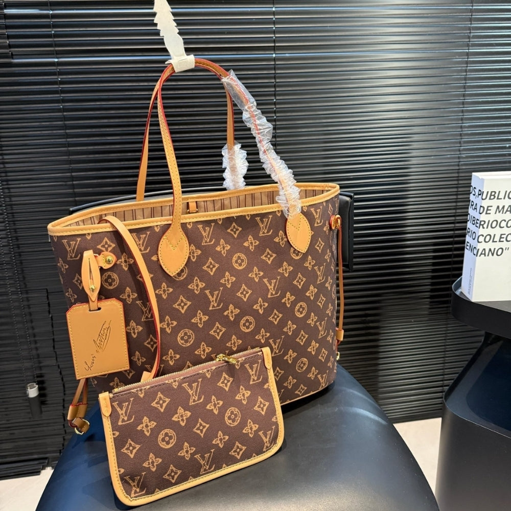 Louis Vuitton Neverfull MM Monogram Origine Ebène 31Cm
