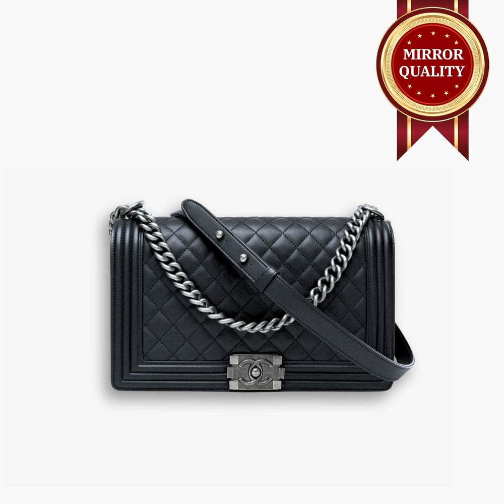Mirror Quality – Chanel Kelly Bag Black 19cm AS4416 B14296 94305