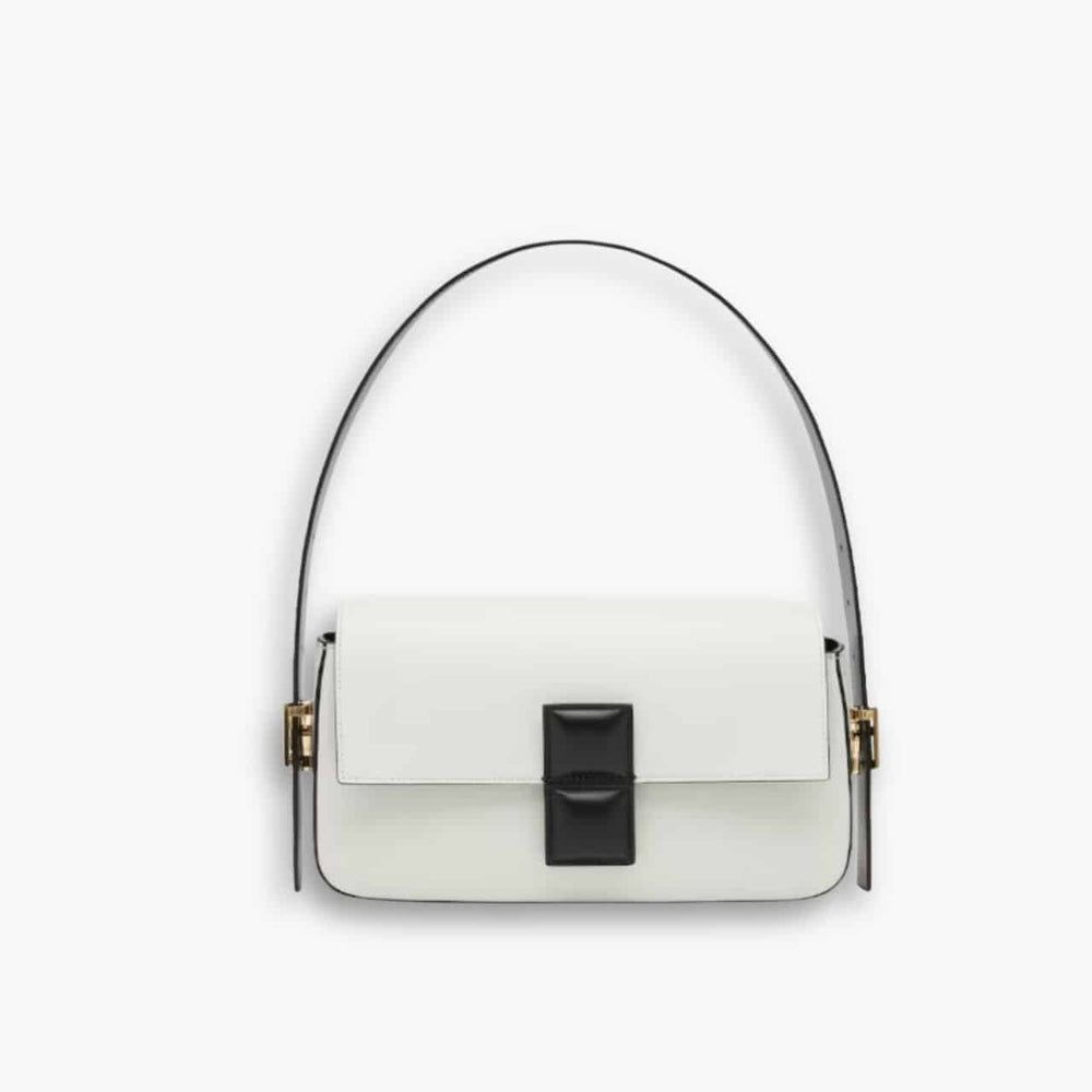 Fendi Baguette Bag White 26cm 8BR821APKOF1NZ3