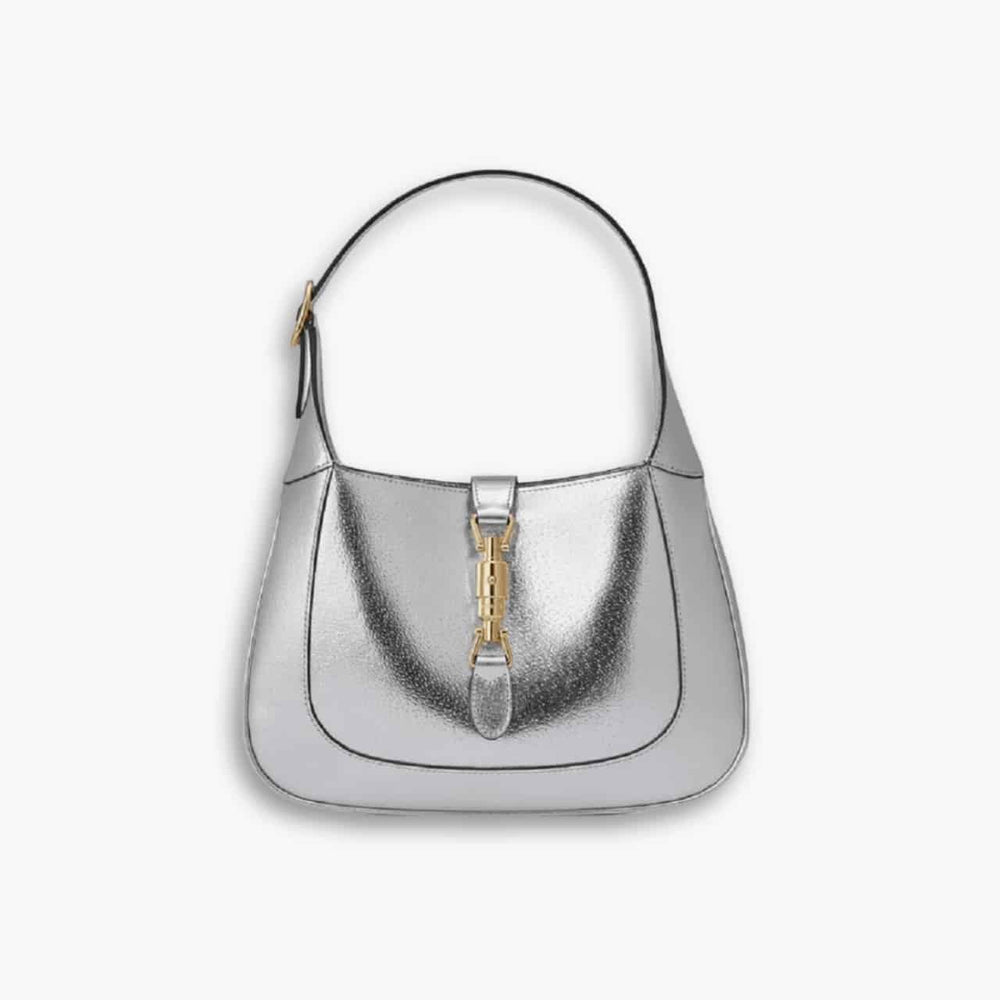 Gucci Jackie 1961 Small Bag 28 cm Silver 636709 1TR0G 8106