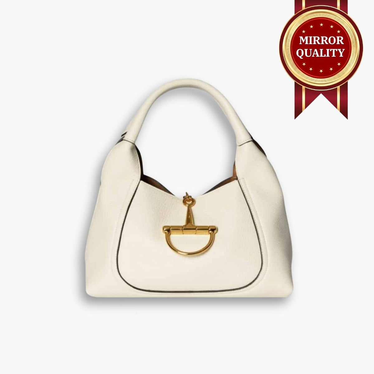 Mirror Quality – Gucci Softbit Medium Top Handle Bag Leather White 27Cm ‎‎837467 AAEAO 9050