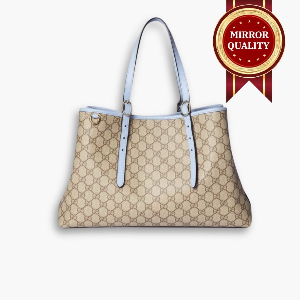 Mirror Quality – Gucci GG Emblem Large Tote Bag 38cm 815213 FAD6L 9862