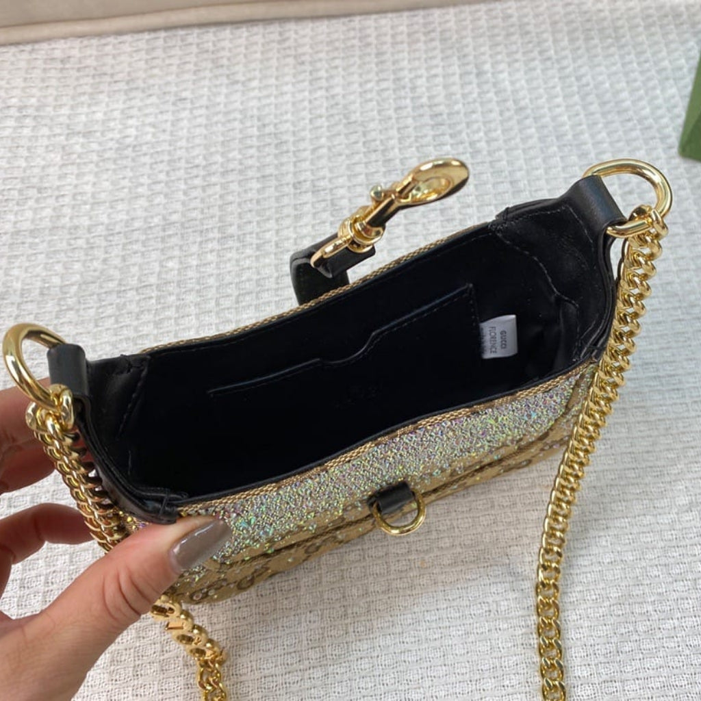 Gucci Jackie Notte Mini Bag Beige And Dark Brown 19Cm ‎‎‎782889 FAD1Z 2541