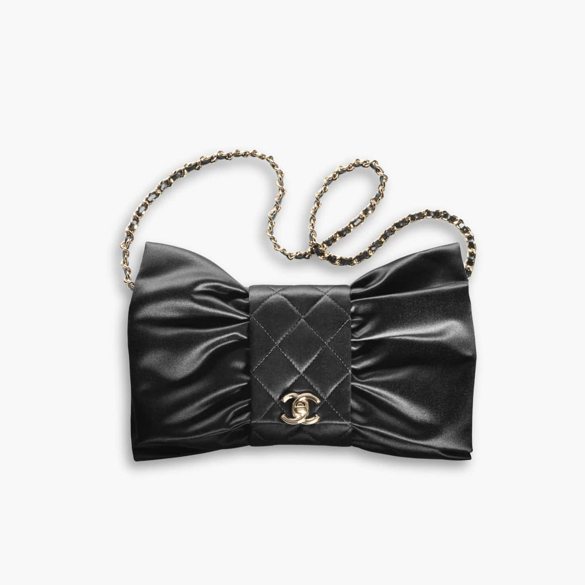 Chanel Clutch Bag Black 25cm AS4098 B13245 94305