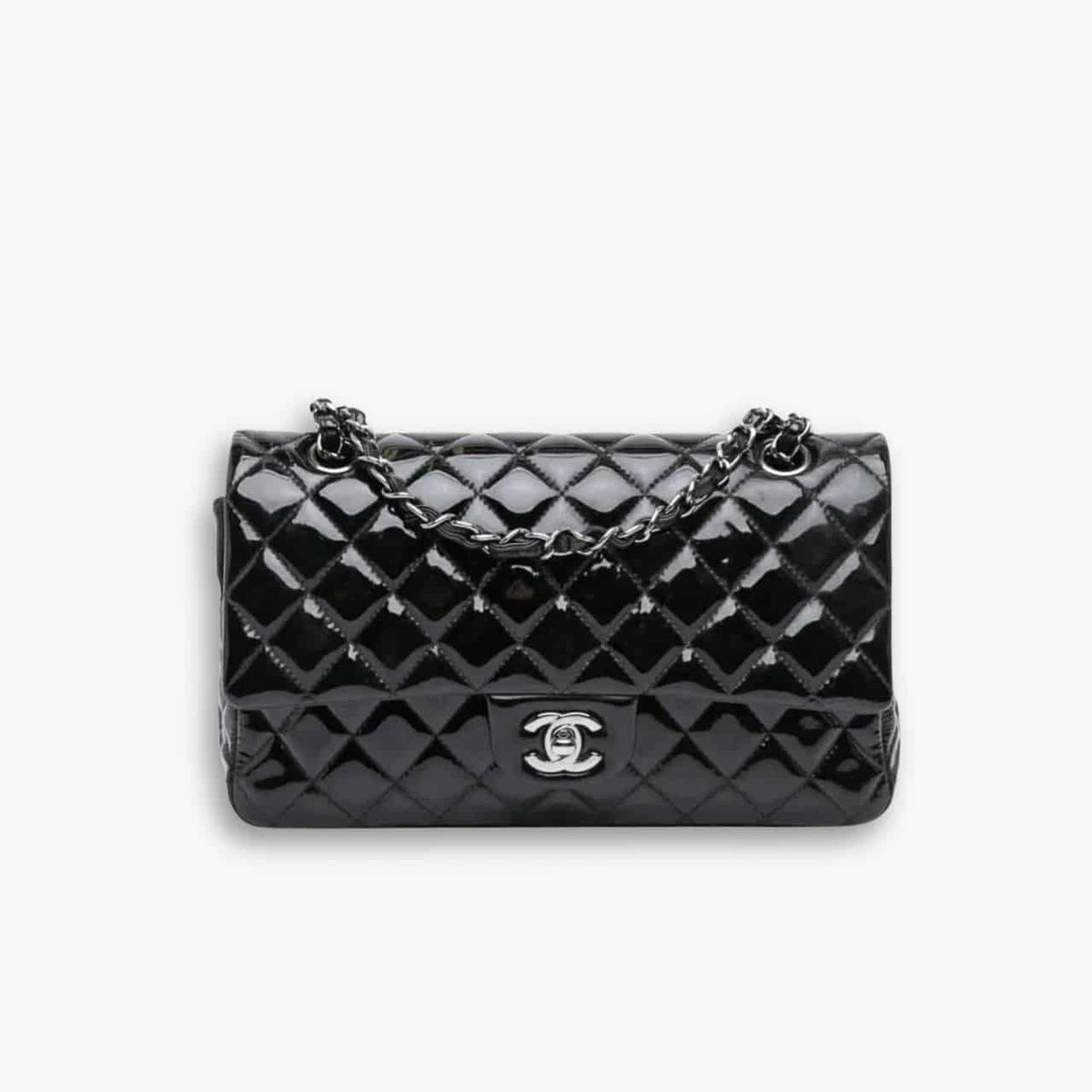 Chanel Medium Classic Double Flap Bag Black 26cm