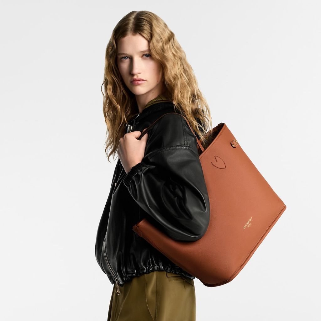 Mirror Quality – Louis Vuitton Neverfull Inside Out MM Tan 31Cm M12061