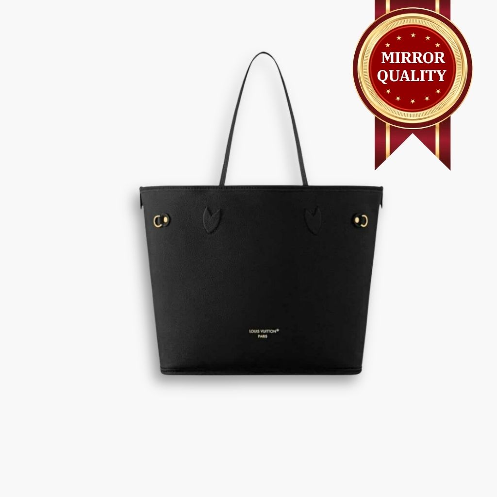 Mirror Quality – Louis Vuitton Neverfull Inside Out MM Black 31Cm M11946