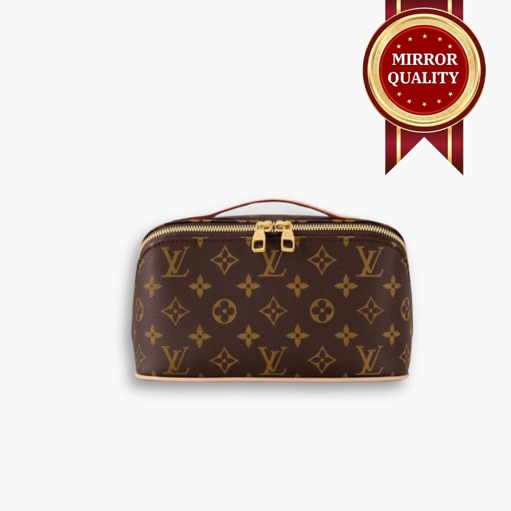 Mirror Quality – Louis Vuitton Toiletry Bag Monogram Canvas Brown 24Cm M11750