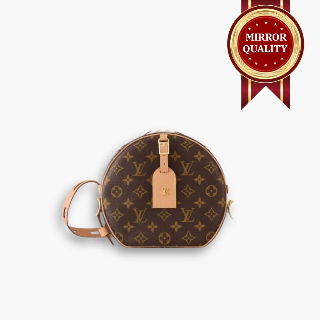 Mirror Quality – Louis Vuitton Boite Chapeau Souple MM Bag Monogram Exterior 20Cm M45647
