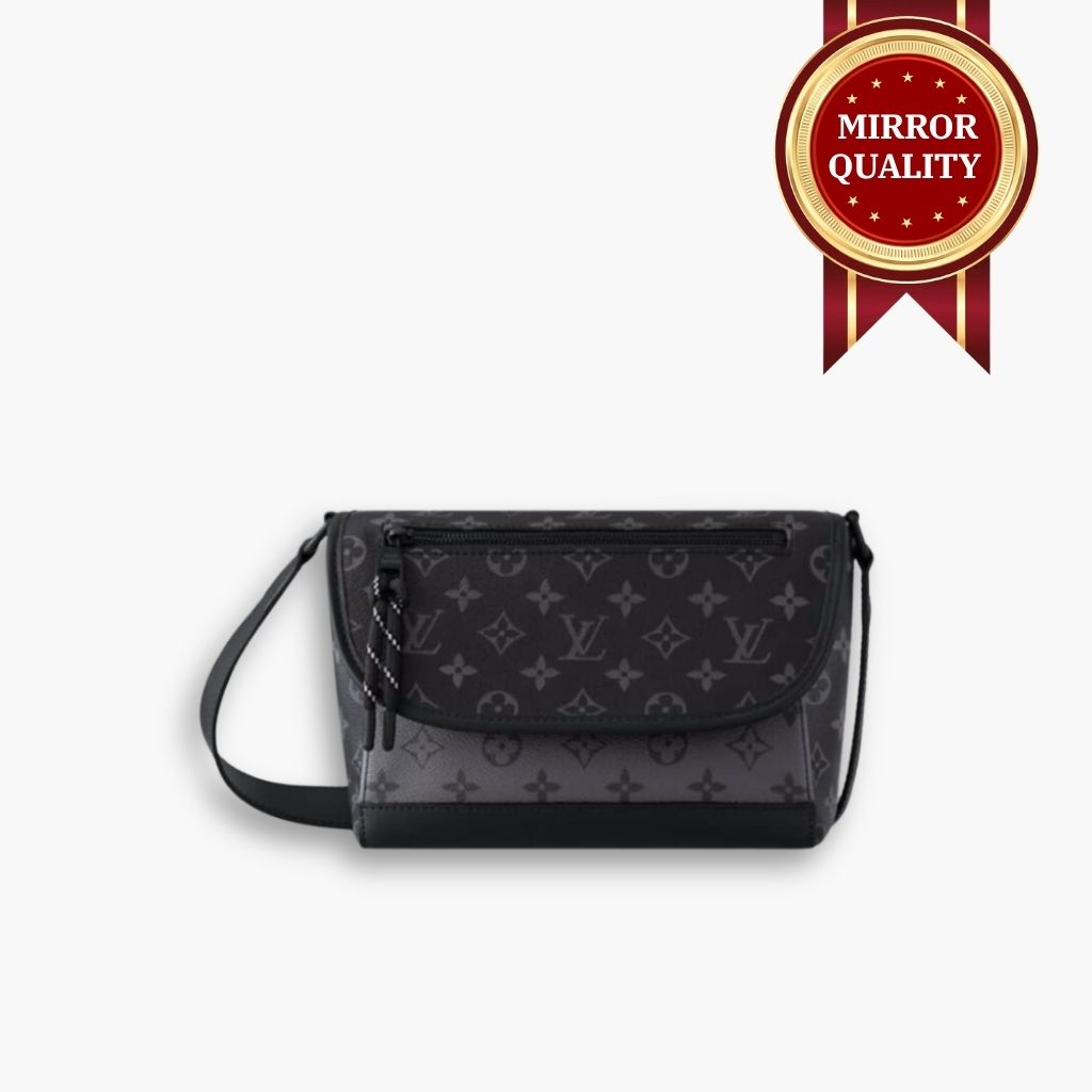 Mirror Quality – Louis Vuitton Pulse Messenger Bag Monogram Black 26Cm M12681