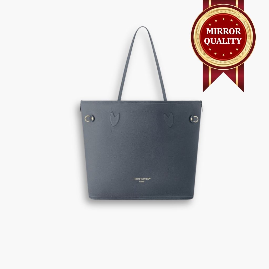Mirror Quality – Louis Vuitton Neverfull Inside Out MM Bag Navy 31Cm M14994