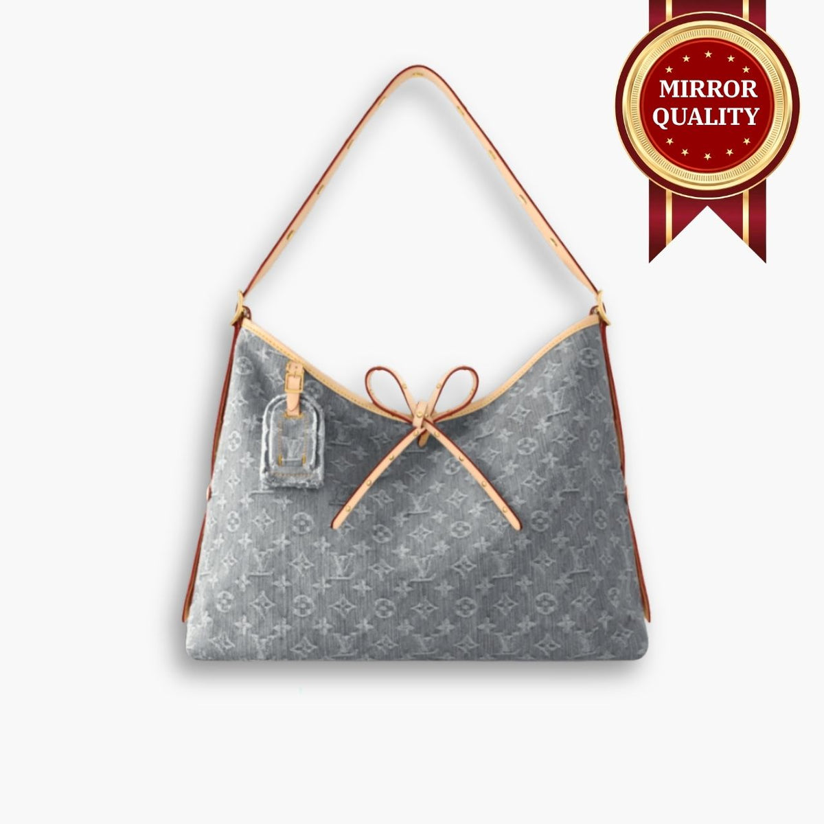 Mirror Quality –  Louis Vuitton CarryAll MM Bag Washed Gray 39Cm M13289