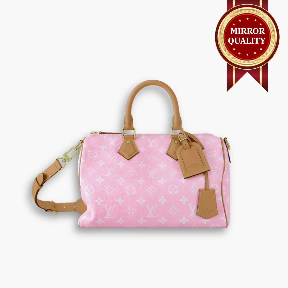 Mirror Quality – Louis Vuitton Speedy P9 Bandoulière 30 Bag Candy Pink 32Cm M13914