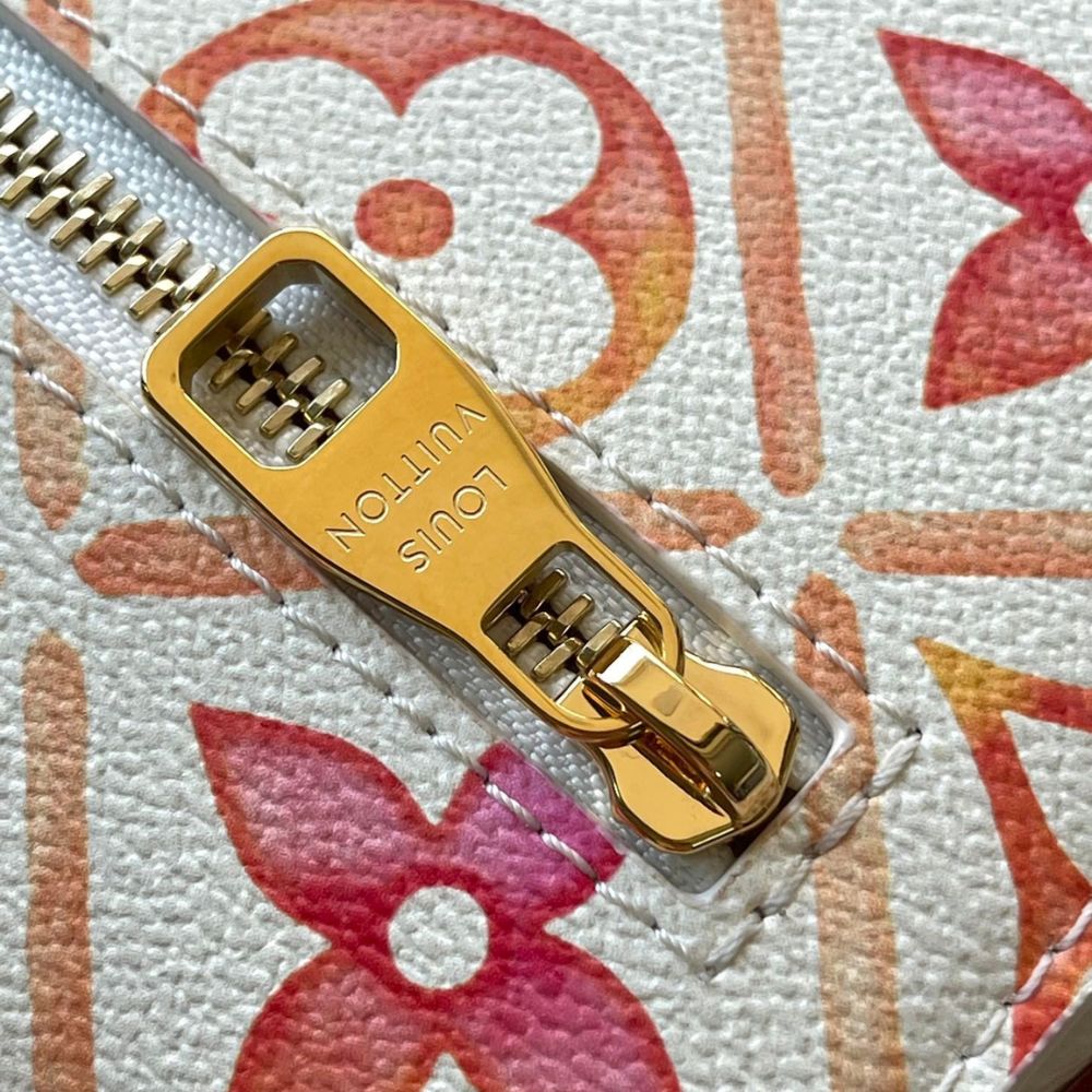 Mirror Quality – Louis Vuitton Pochette Metis Bag Monogram Tiles Coral 25Cm M11461
