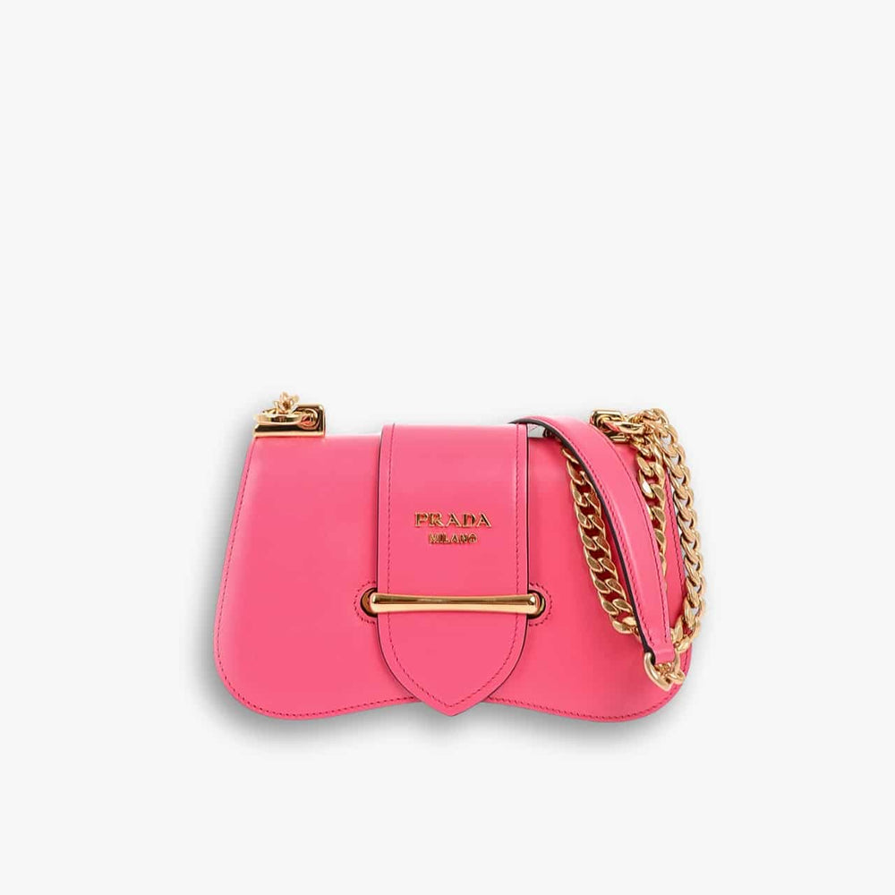 Prada Sidonie Saffiano Pink 24cm