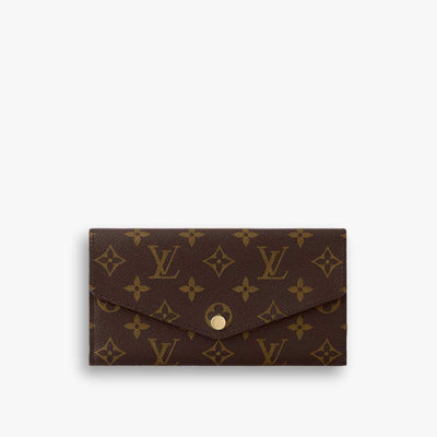 Louis Vuitton Sarah Wallet Monogram Brown 19cm M60531