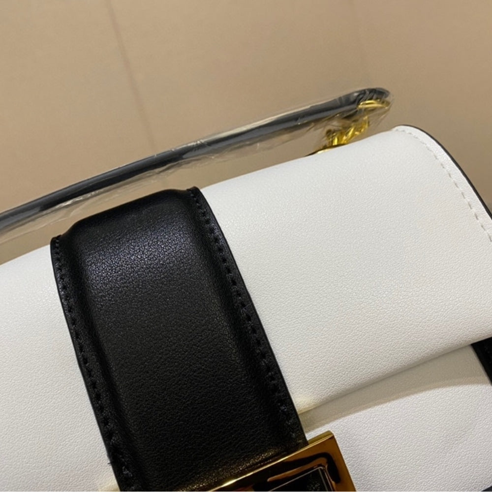 Fendi Baguette Mini Bag White 19cm
