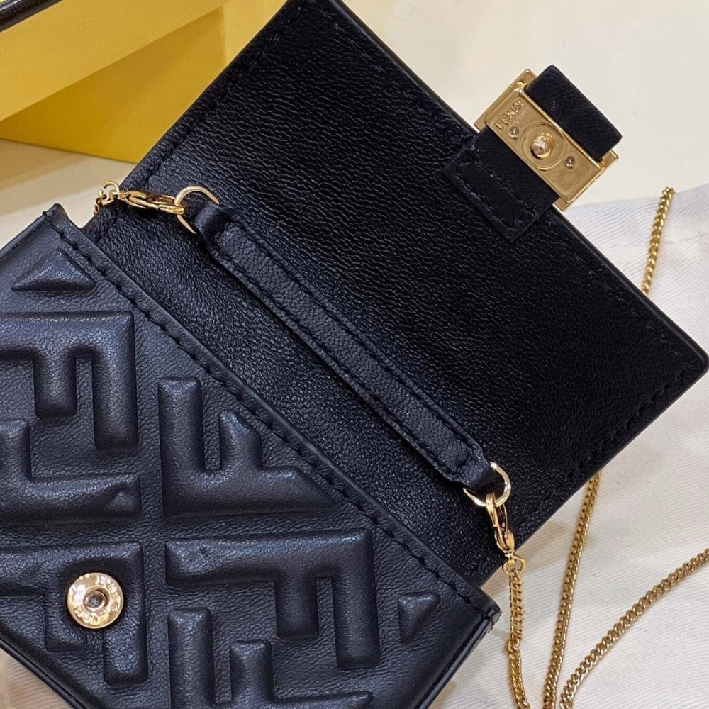 Fendi Baguette Bag Black 10cm 7AR844AAJDF0KUR