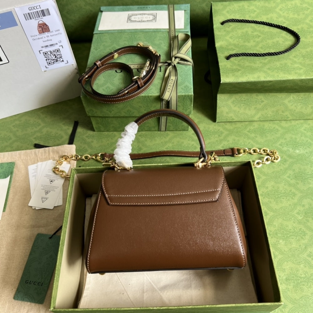 Gucci Horsebit 1955 Bag 22cm Brown 703848 AAA7G 2361