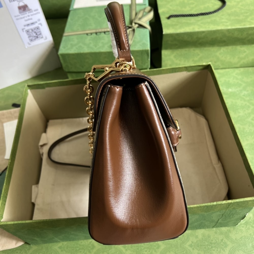 Gucci Horsebit 1955 Bag Ebony Brown 29cm 702049 9AAAJ 8563