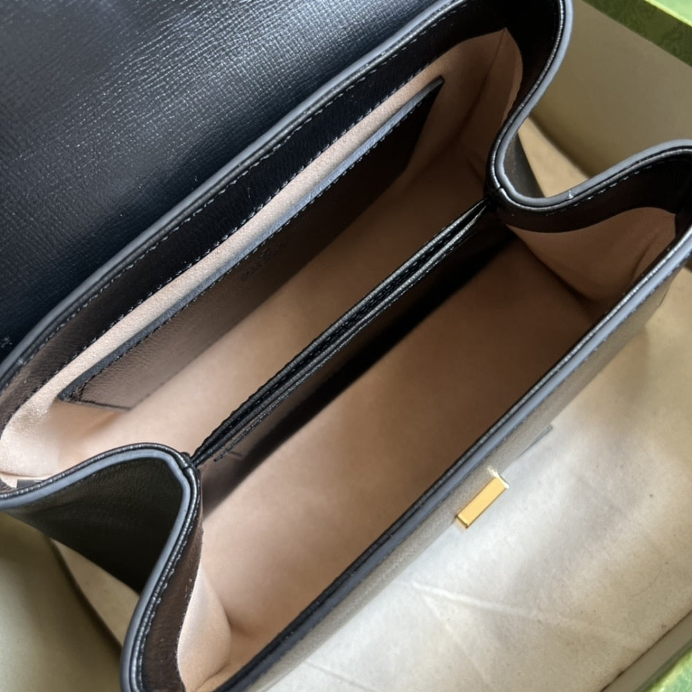 Gucci Horsebit 1955 Bag 22cm Black 703848 AAA7G 1000
