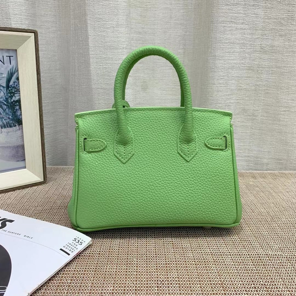 Hermès Birkin B25 Togo Grenat Green 20cm
