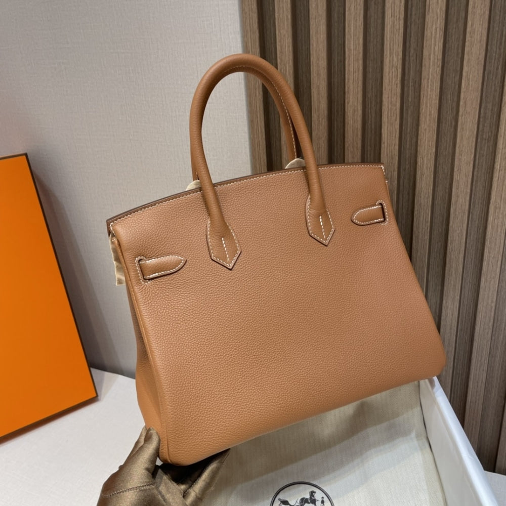 Hermès Birkin 30 Brown Gold Hardware
